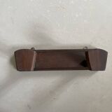 Antique wooden wall coat rack