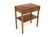 Scandinavian teak and oak bedside table, Sweden, 1960