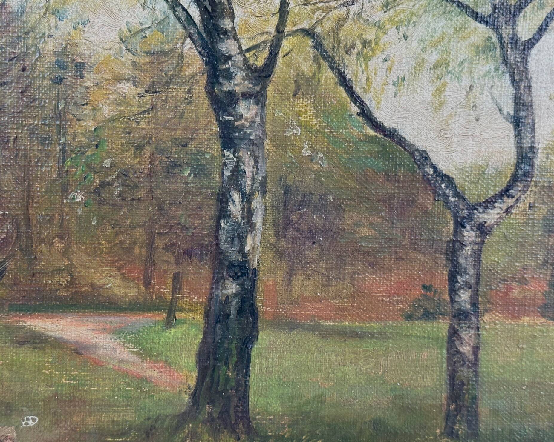 Painting “The park of La Tête d’Or”