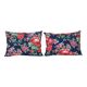 Set of 2 vintage Turkish cushion covers 56x41 cm