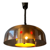 Suspension Mid-Century Herda Space Age / vintage suspended lamp from the 70s