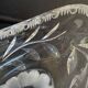 1629 Table planter - Modern mid-century - Hand-cut crystal