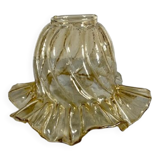 Glass lampshade "skirt" for lamp