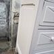 Dresser vintage powder white changing table