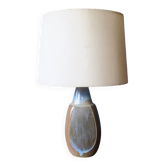 Lampe de table en céramique Michael Andersen pour MA&S avec abat-jour d'origine, années 1960
