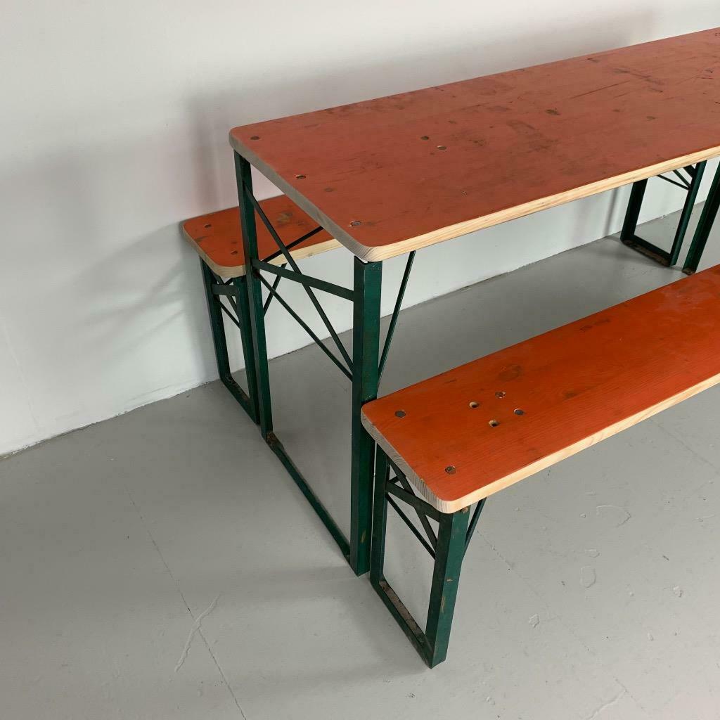 Table and garden benches