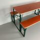 Table and garden benches