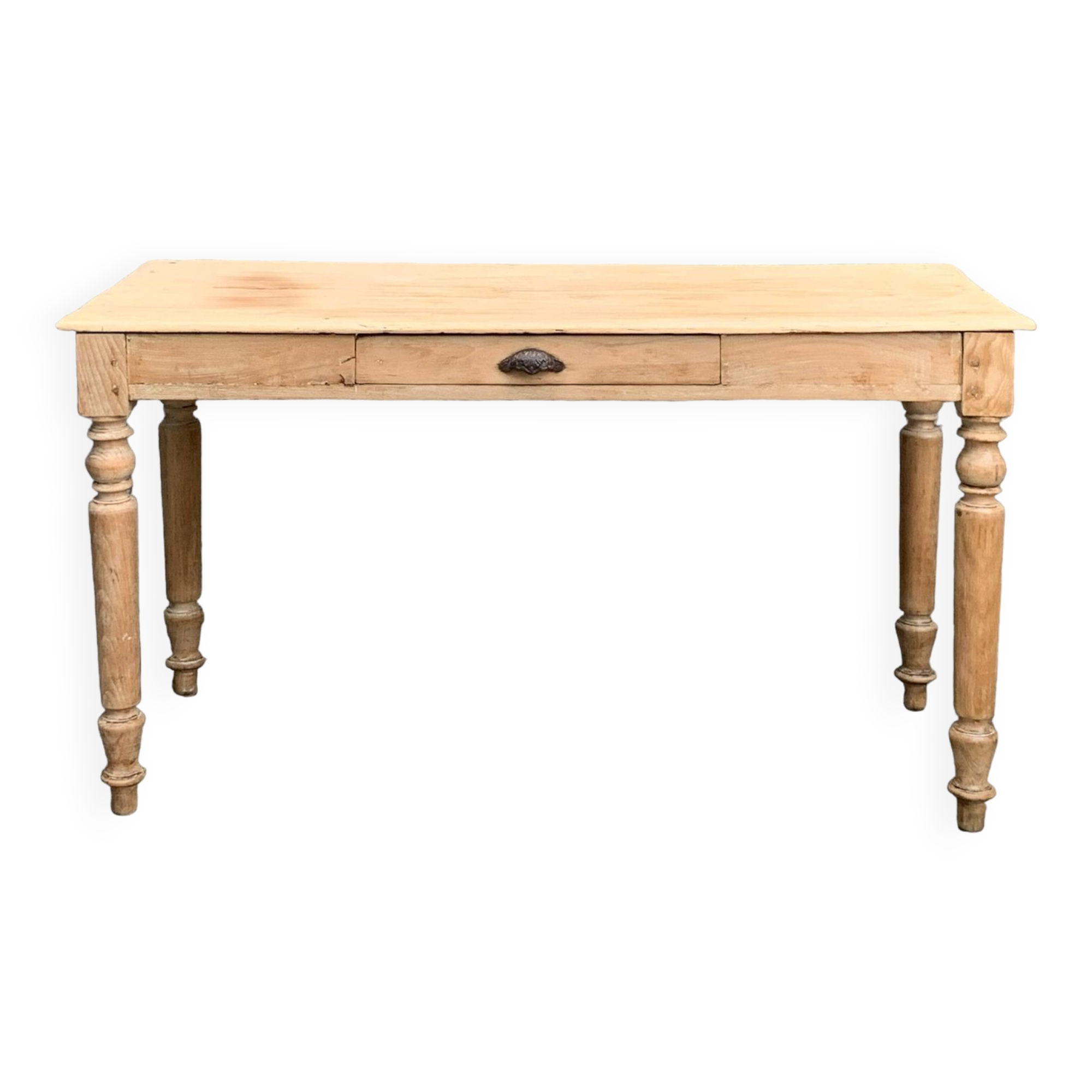 Raw wood farm table 1920