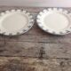 Paire de plats Terre de Fer