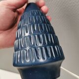 Table lamp from Danish Søholm, model 1011, in blue glaze