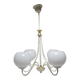 Art Nouveau chandelier, Poland, 1970s