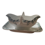 Saucière BFK Boch Frères Keramis modèle Capucines