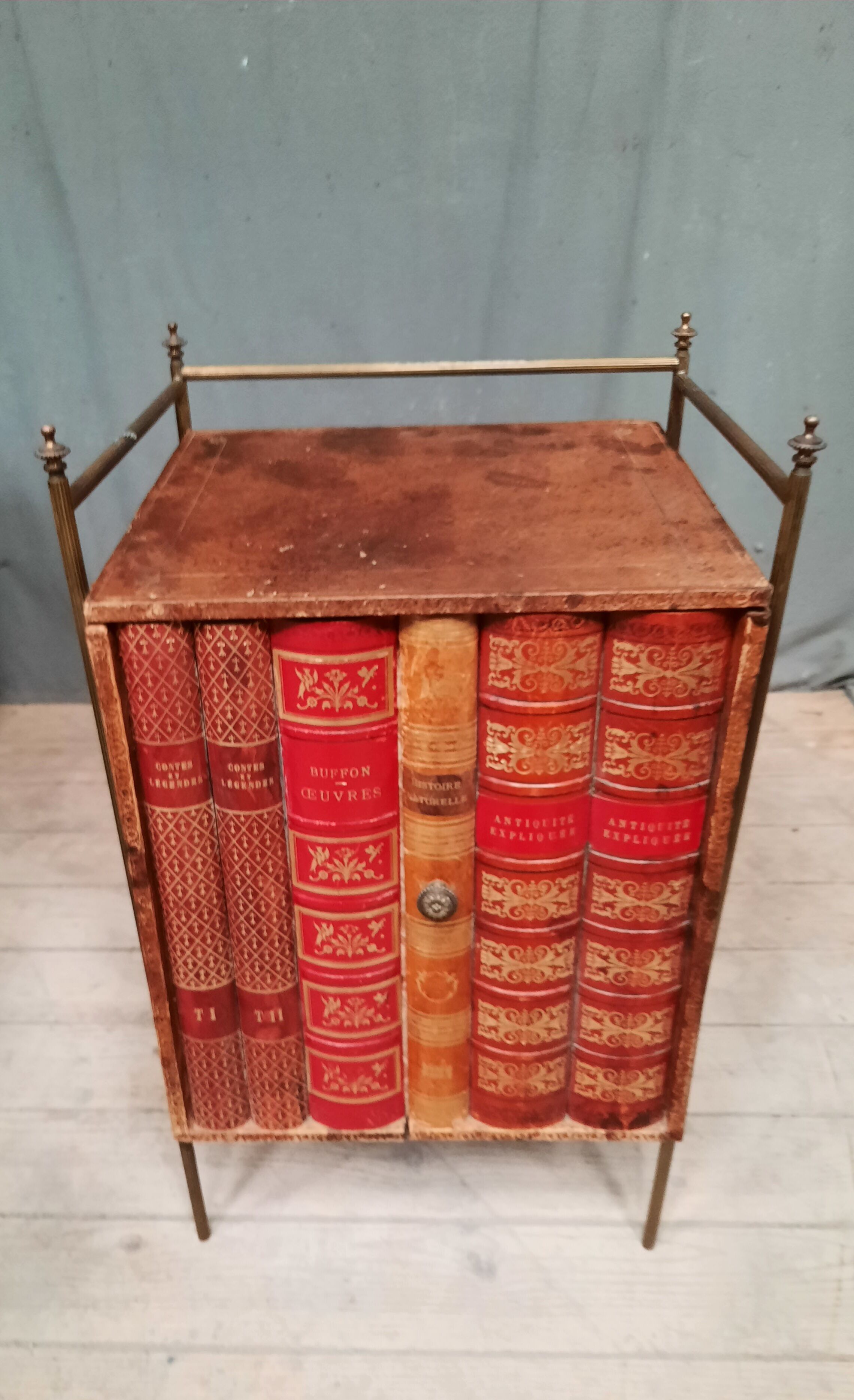 Leather bedside furniture