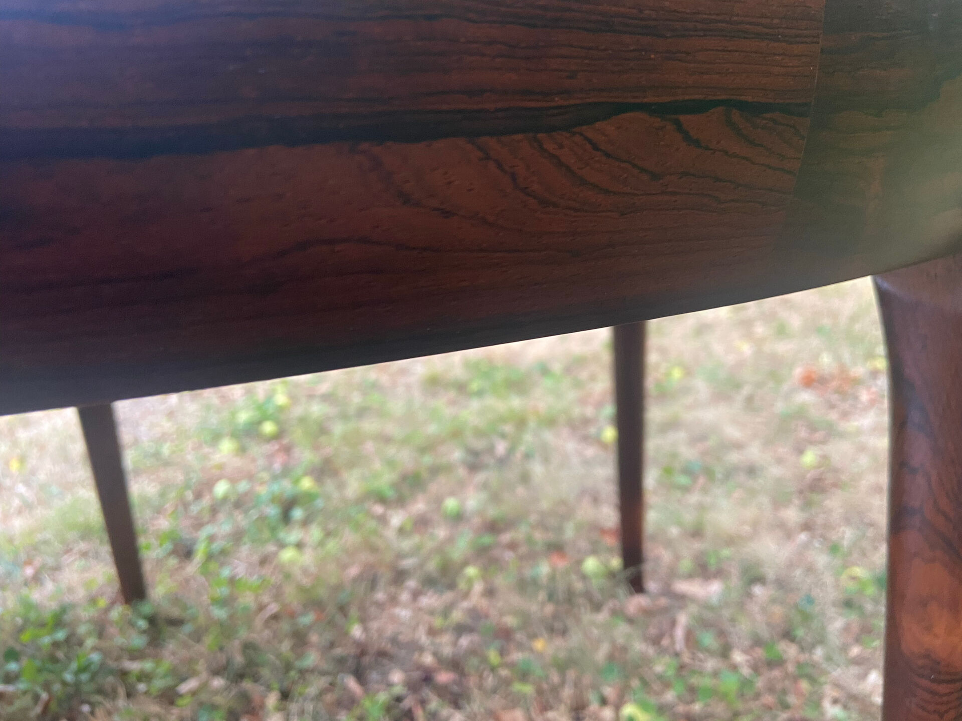 Table à manger scandinave palissandre de Rio