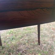 Scandinavian dining table in Rio rosewood.