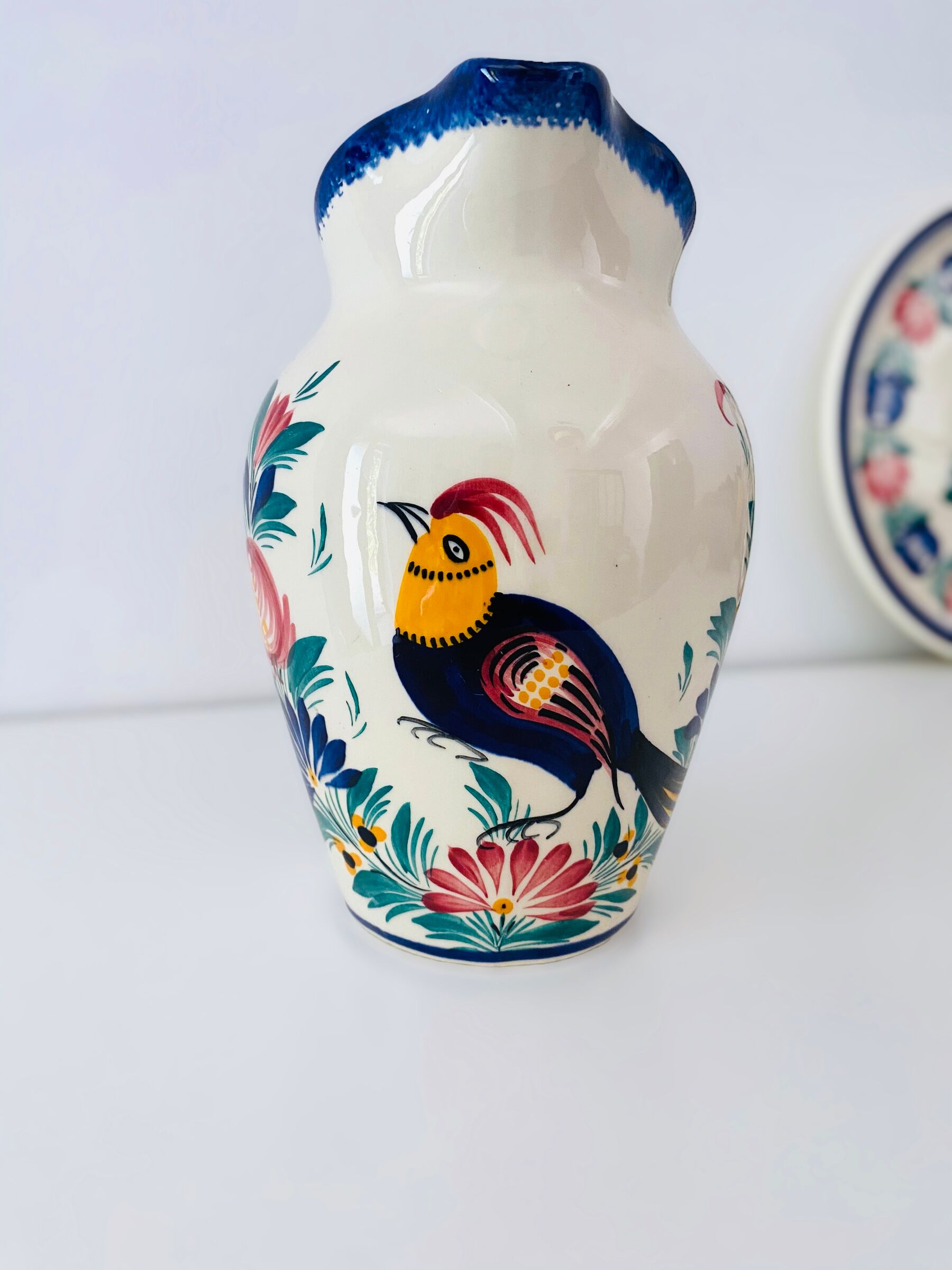 Carafe Breton craftsmanship Henriot Quimper