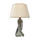 Moulded glass lamp