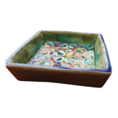 Pocket tray or glazed ceramic dish