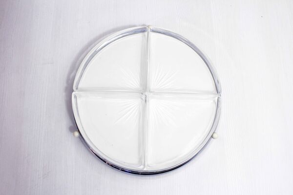 Plateau pivotant avec 4 ramequins