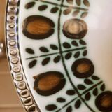 4 dessert plates Boch nut model