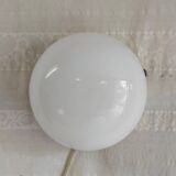 Opaline globe ceiling light 20 cm - 1960s