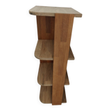 Designer oak shelf – Oak Duo Column