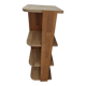 Designer oak shelf – Oak Duo Column