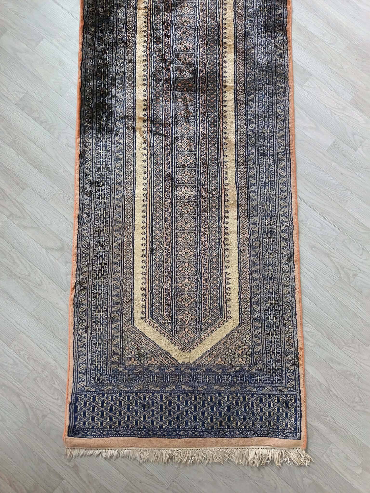 Handmade Pakistani Corridor Rug