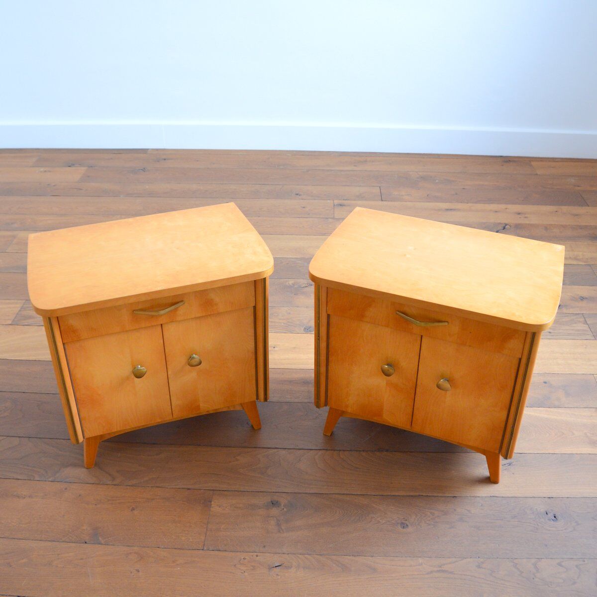 Pair of vintage bedside tables 1960s