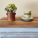 Confiturier en chêne et noyer