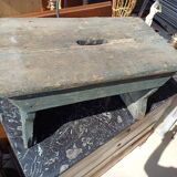 Tabouret pied antique primitif