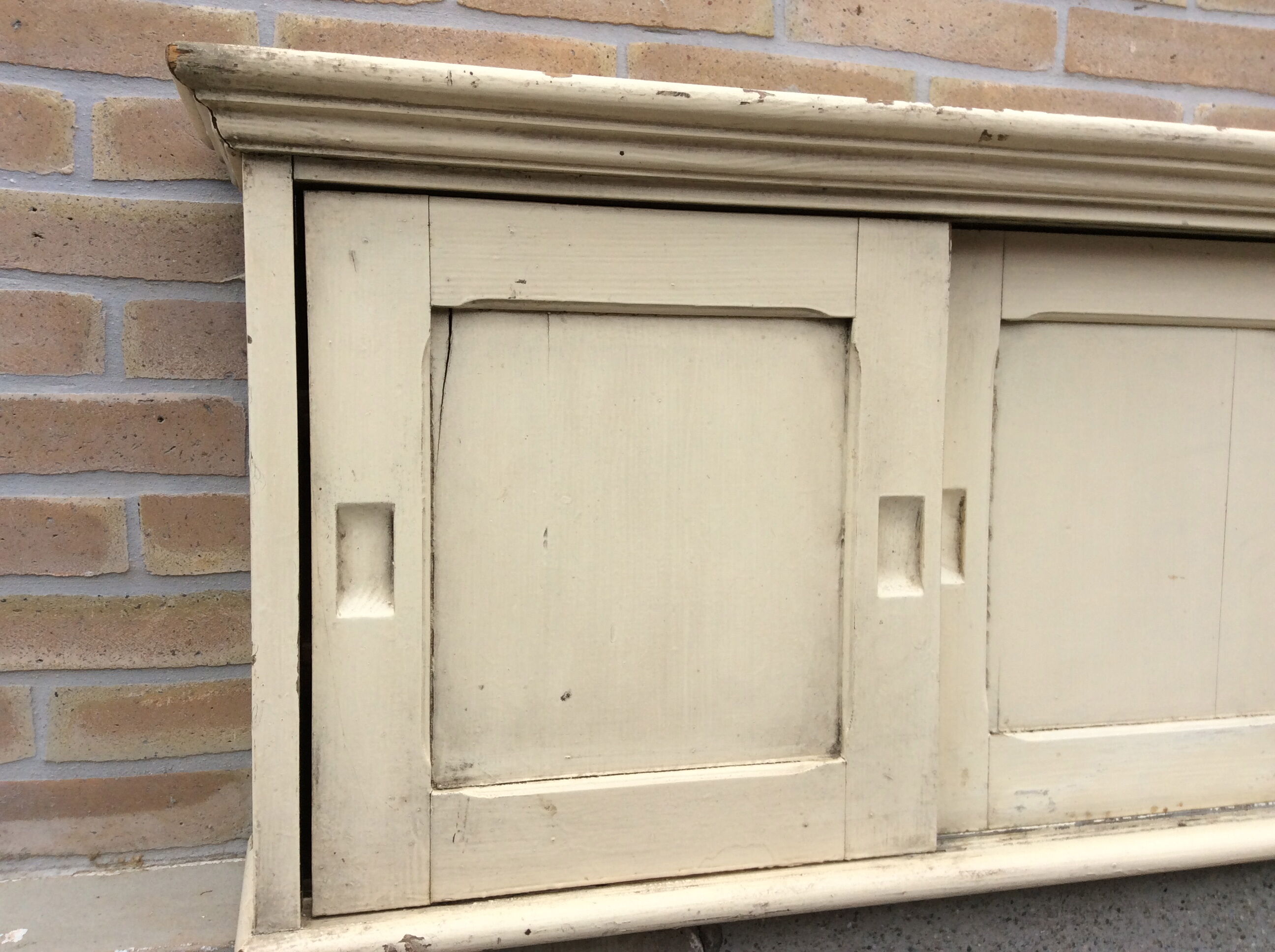 Vintage medical wall cabinet