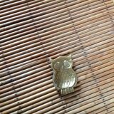"Owl" trinket bowl in brass