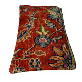 Vintage turkish rug cushion cover, 30 x 50 cm