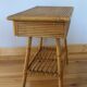 Rattan bedside table