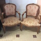 2 convertible armchairs