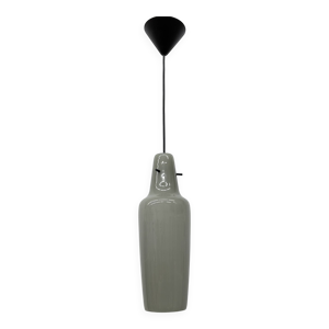 Suspension en verre gris,