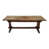 18th Century Solid Oak Monastery Table