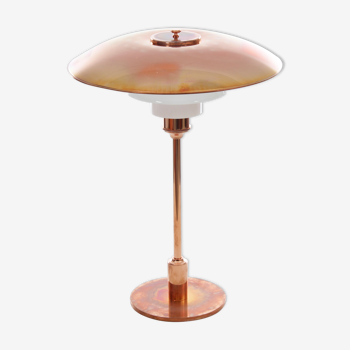 Lampe de table scandinavian PH 3½-2½ en cuivre, édition limitée de 2014