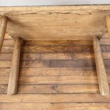 Vintage Minimalist Brutalist Stool