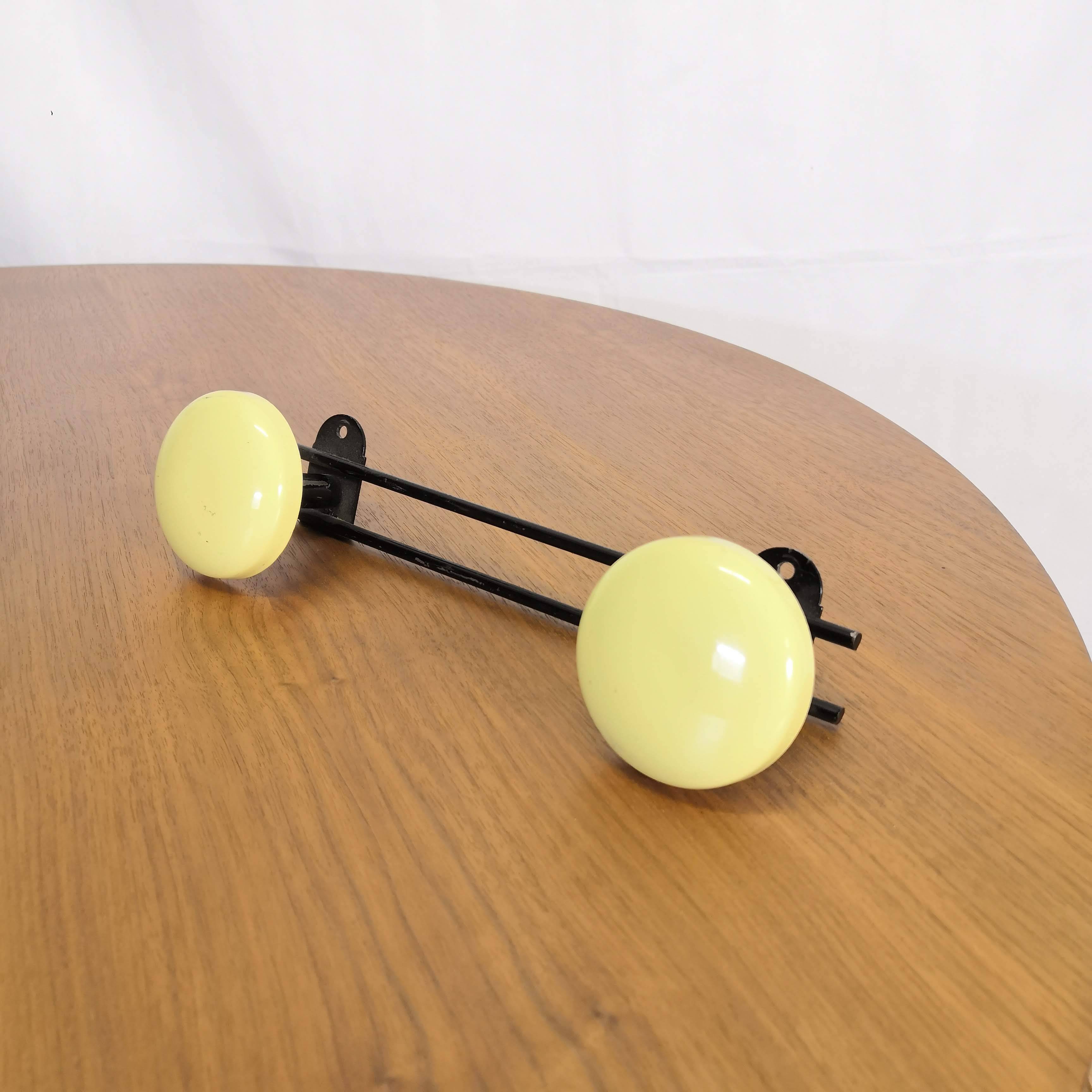 Patère double vintage