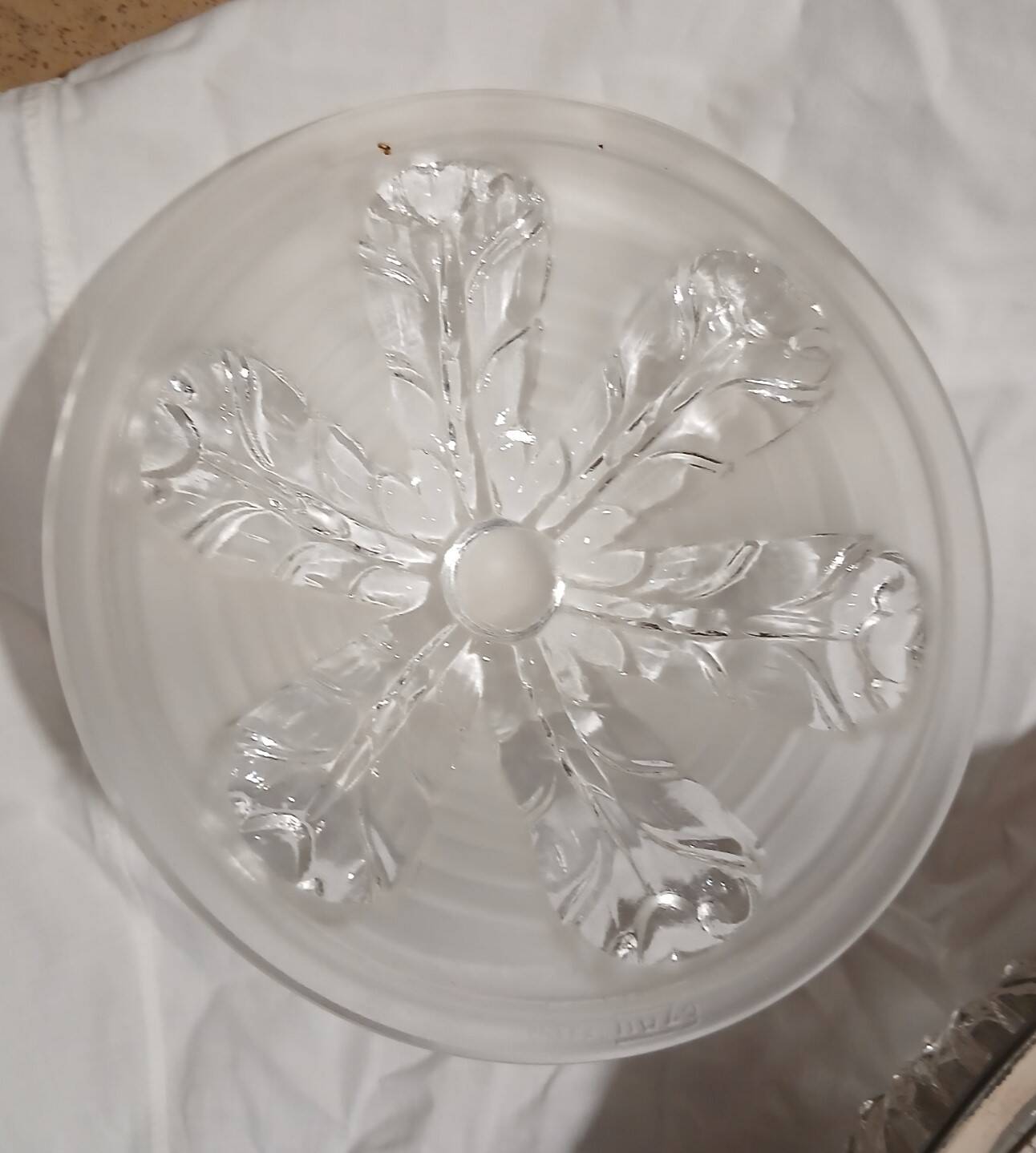 Art Deco chandelier signed Ezan