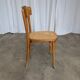 Vintage Cane Seat Dining Chair: 1970s Yugoslavia, Boho Interior