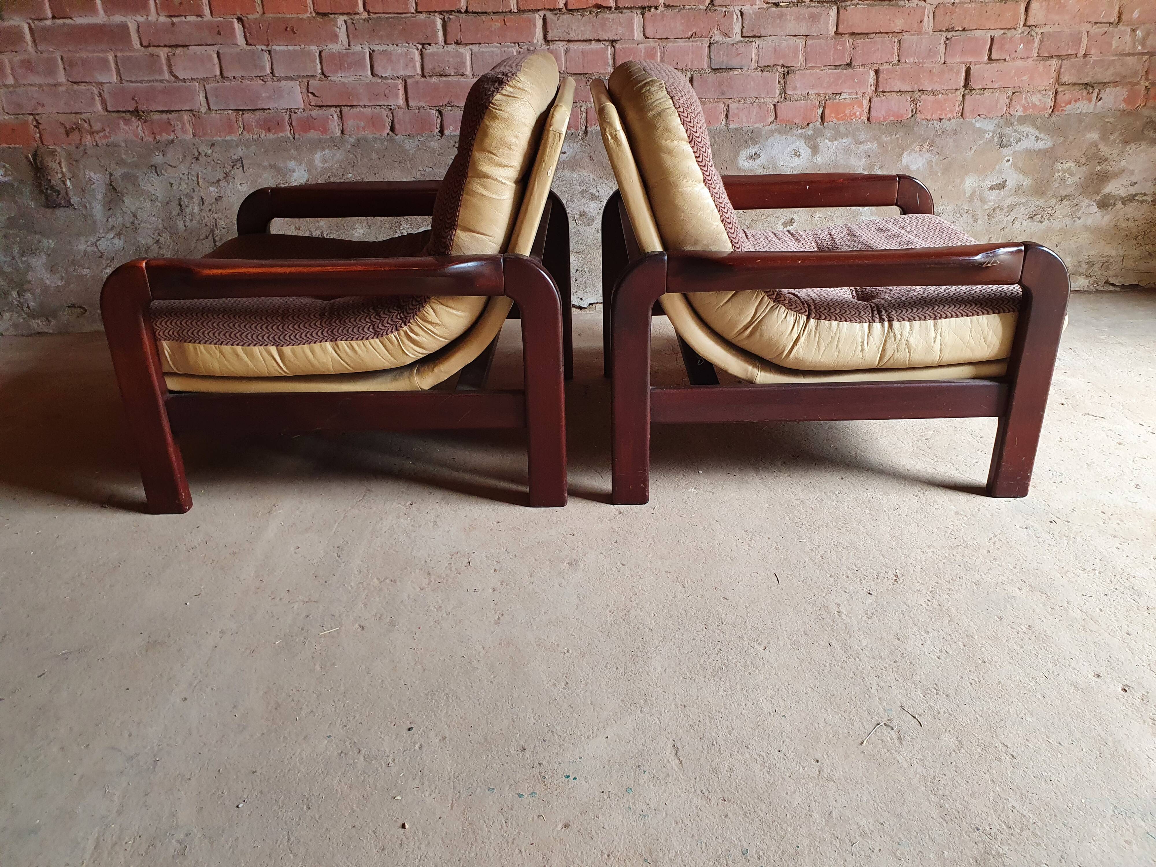 Paire de fauteuil vintage danois