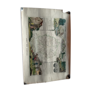 Carte ancienne Cantal