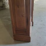 Solid oak library late 19th century around 1890