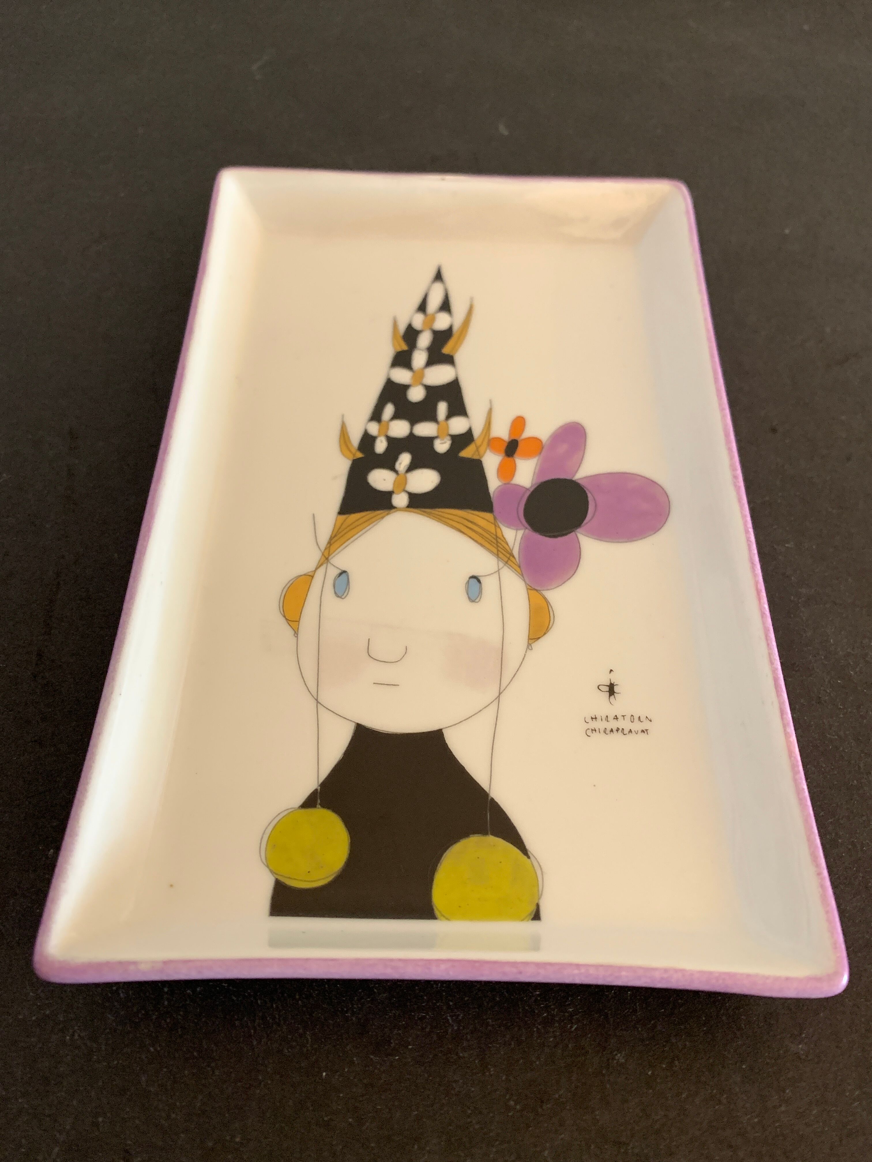 Porcelain soap holder Fabienne Jouvin