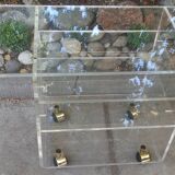 70's Plexiglas wheelchair