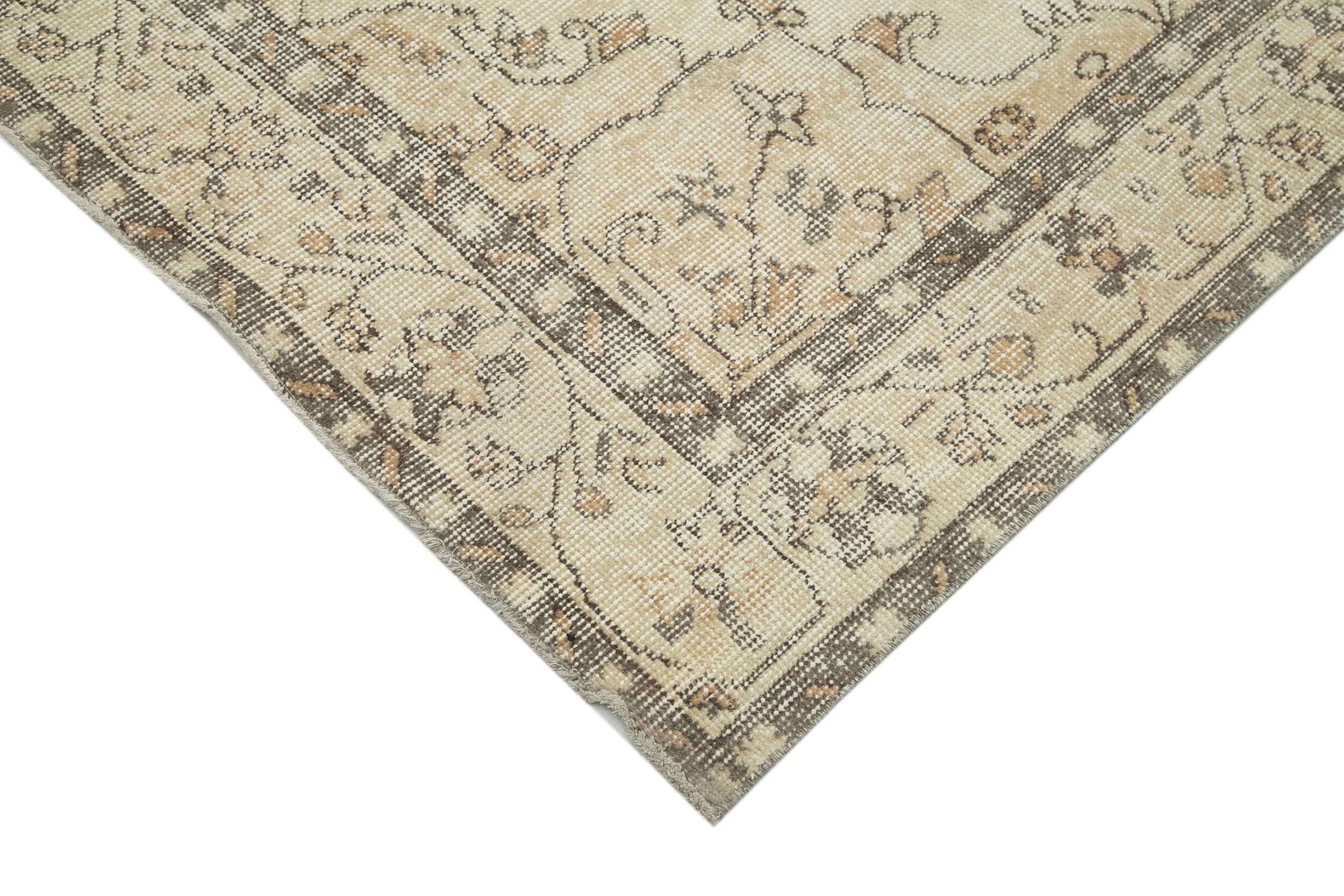 Handwoven One-of-a-Kind Anatolian Beige Rug 174 cm x 324 cm - 24980