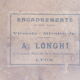 Old framed photograph: Panorama of Cannes (circa 1900)